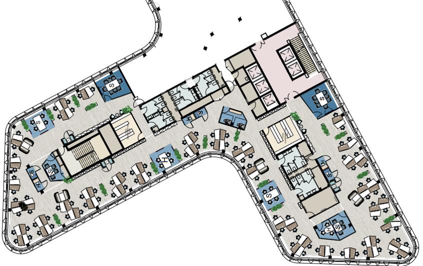 Bureau Saint-Denis 1160m² Location bureau Saint-Denis Seine-Saint-Denis OLBUR2206476 12